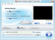 Moyea YouTube to Apple TV Converter screenshot